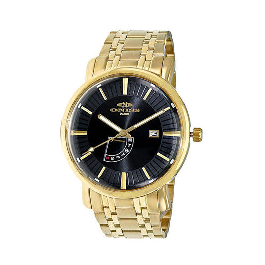 Oniss Sorrento ON2626-MGBK men's watch with black dial