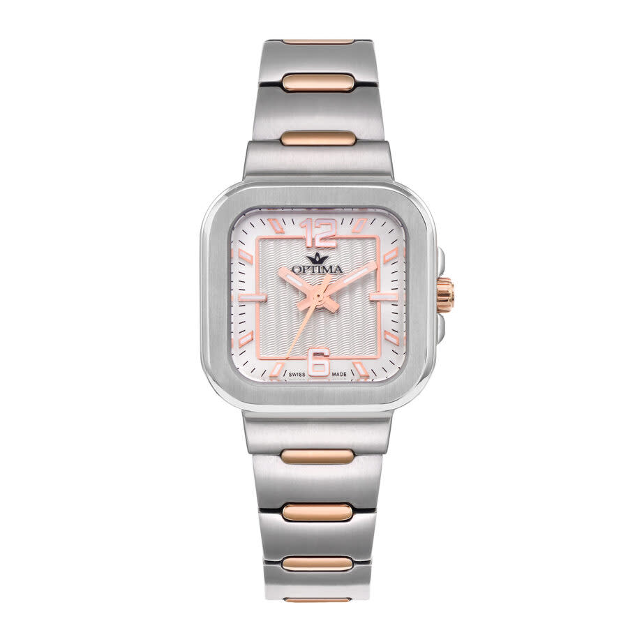 Optima 490 OSL490-SR-2 women's watch with grey dial