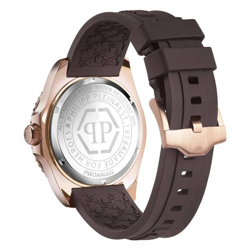Philipp Plein The Skull Diver Quartz Black Dial Men's Watch PWOAA0322