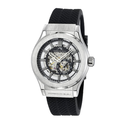 Porsamo Bleu Cruz 1221BCRR men's watch with silver-tone dial