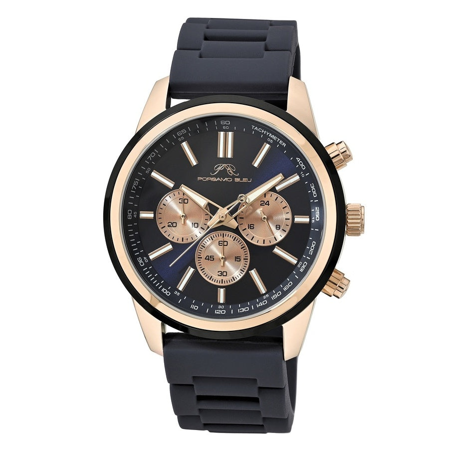 Porsamo Bleu Logan 1451FLOR men's watch with blue dial
