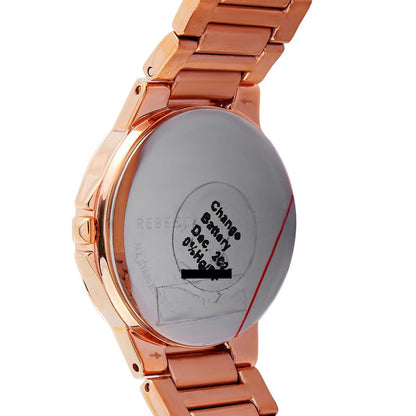 Rebecca Minkoff Cali Quartz Silver White Dial Rose Gold Ladies Watch 2200305 image 2