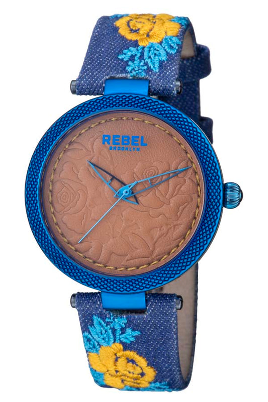 Rebel Carroll Gardens Bronze Dial Ladies Watch RB112-1101