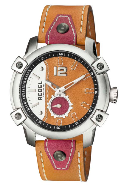 Rebel Weeksville Brown Dial Men's Watch RB121-4131