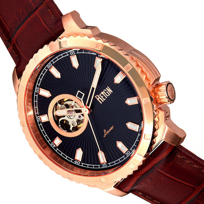 Reign Bauer Automatic Black Dial Men's Watch REIRN6006 image 3