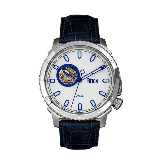 Reign Bauer Automatic White Dial Men's Watch REIRN6003