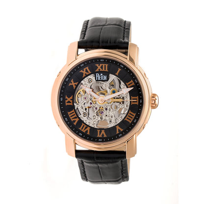 Reign Kahn Automatic Black Dial Men's Watch REIRN4306