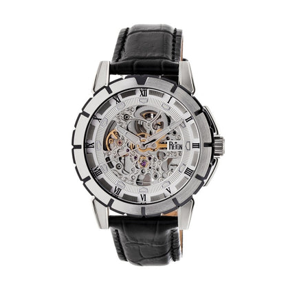 Reign Philippe Automatic Silver Skeleton Dial Men's Watch RN4603