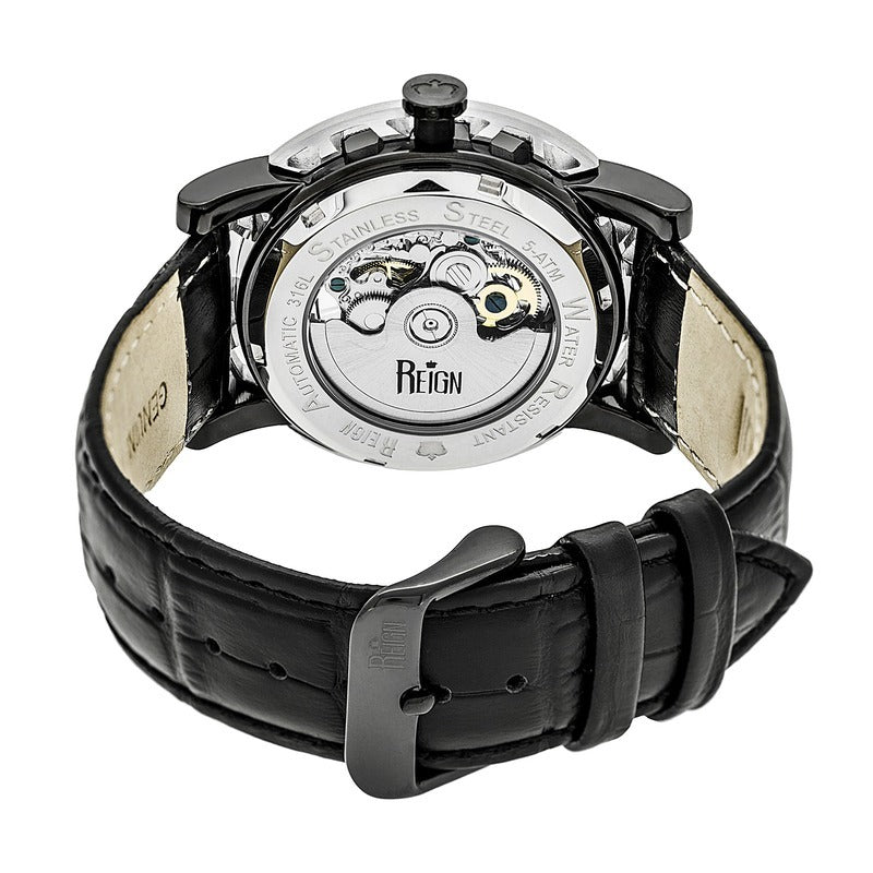 Reign Stavros Black Skeleton Two Tone Men's Watch RN3704 image 3