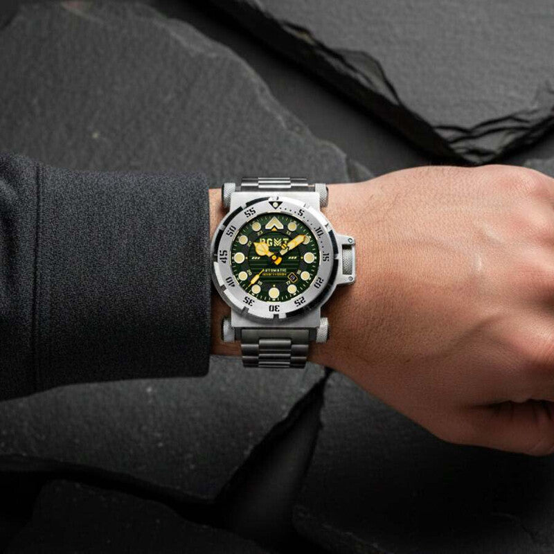 RGMT Centurion RG-8072-22 men's watch with green dial