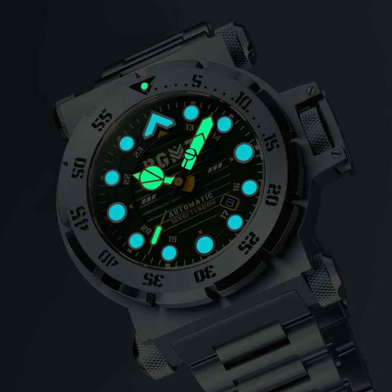 RGMT Centurion RG-8072-22 men's watch with green dial