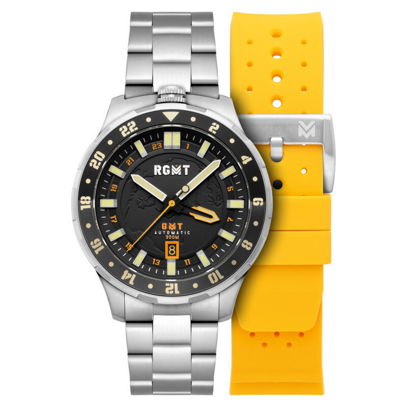 RGMT Globemaster RG-8067-11 men's watch with black dial