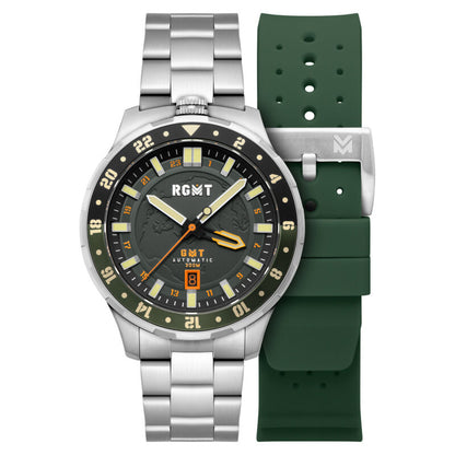 RGMT Globemaster RG-8067-33 men's watch with green dial