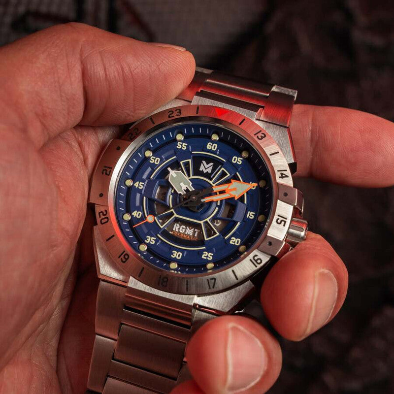 RGMT Himars RG-8065-22 men's watch with blue dial