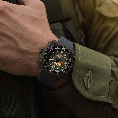 RGMT Minesweep RG-8070-05 men's watch with black dial