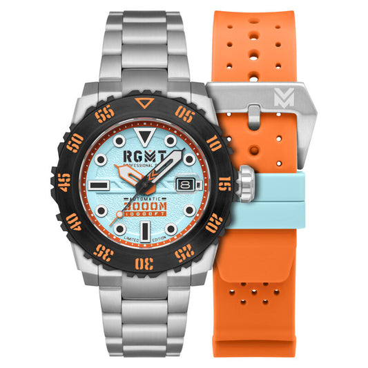 RGMT Ohio RG-8034-0G men's watch with blue dial