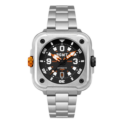 RGMT Pershing RG-8066-22 men's watch with black dial