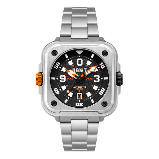 RGMT Pershing RG-8066-22 men's watch with black dial
