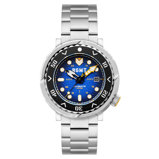 RGMT Zumwalt RG-8068-55 men's watch with blue dial