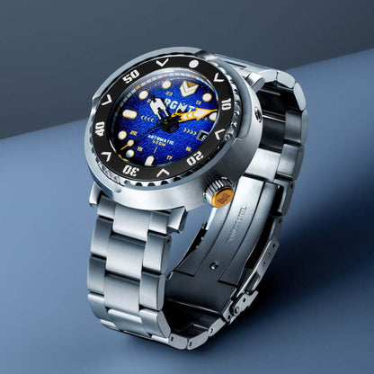 RGMT Zumwalt RG-8068-55 men's watch with blue dial