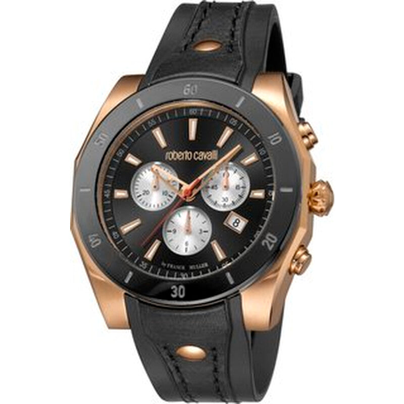 Roberto Cavalli Franck Muller EMLFAA-IFABC-FM020 men's watch with black dial