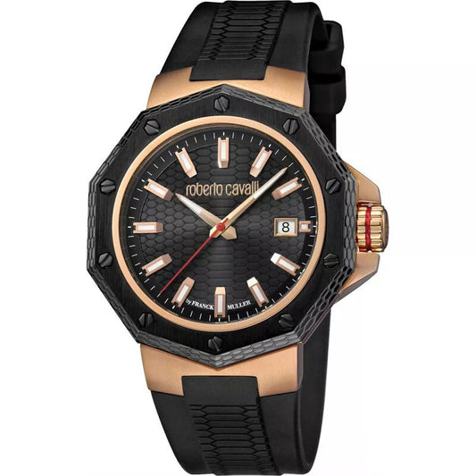 Roberto Cavalli Franck Muller FMLFAV-IFABC-FM020 men's watch with black dial