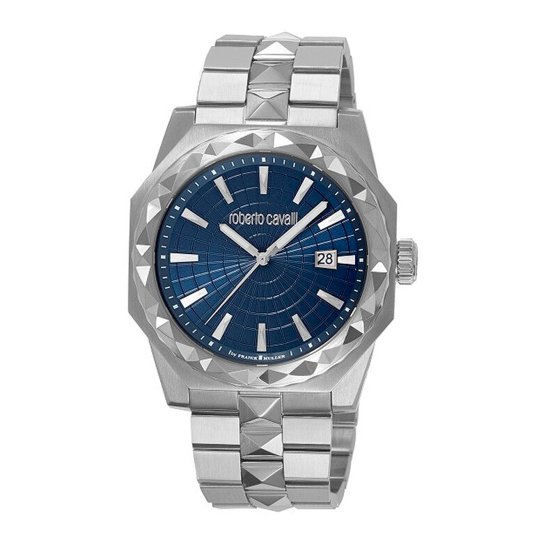 Roberto Cavalli Franck Muller DMLFAF-IFAA9-FM032 men's watch with blue dial