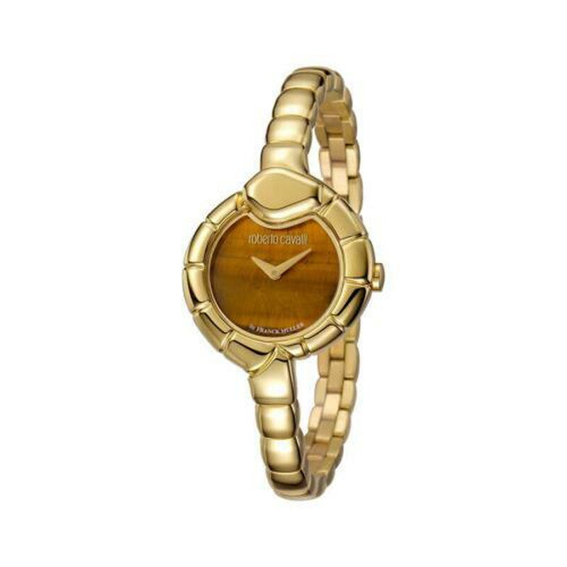 Roberto Cavalli Franck Muller EWLFBN-IFAAR-FM195 women's watch with tigers eye brown dial