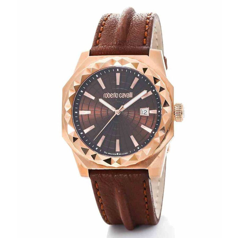 Roberto Cavalli Franck Muller DMLFAB-IFABD-FM153 men's watch with chocolate dial