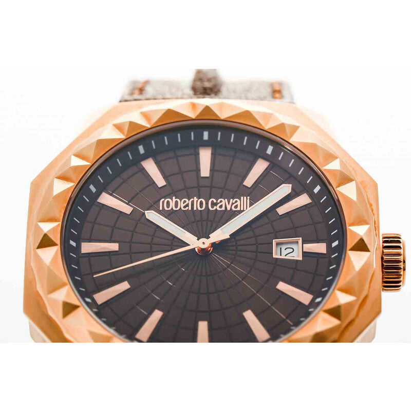 Roberto Cavalli Franck Muller DMLFAB-IFABD-FM153 men's watch with chocolate dial