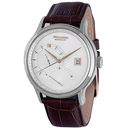 Rudiger Aachen R2700-04-001.16 men's watch with silver dial