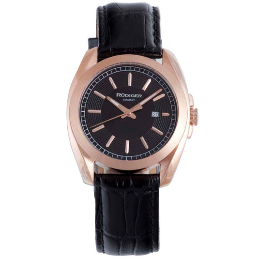 Rudiger Dresden R1001-09-007L men's watch with black dial