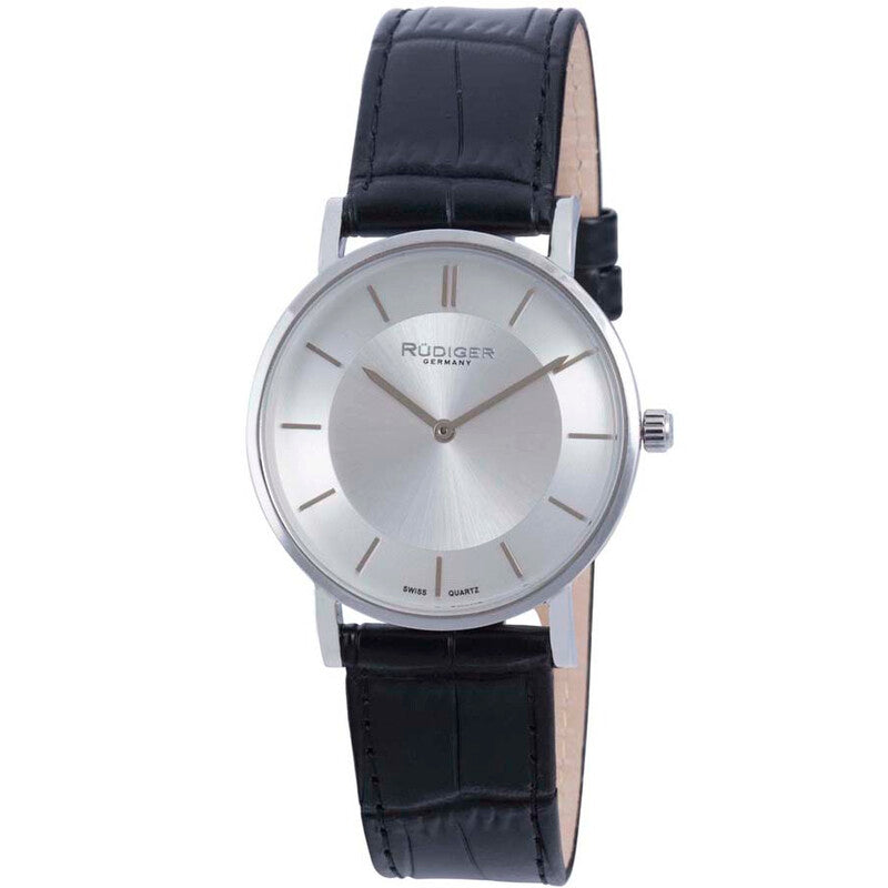 Rudiger Kassel R2400-04-001 men's watch with silver dial
