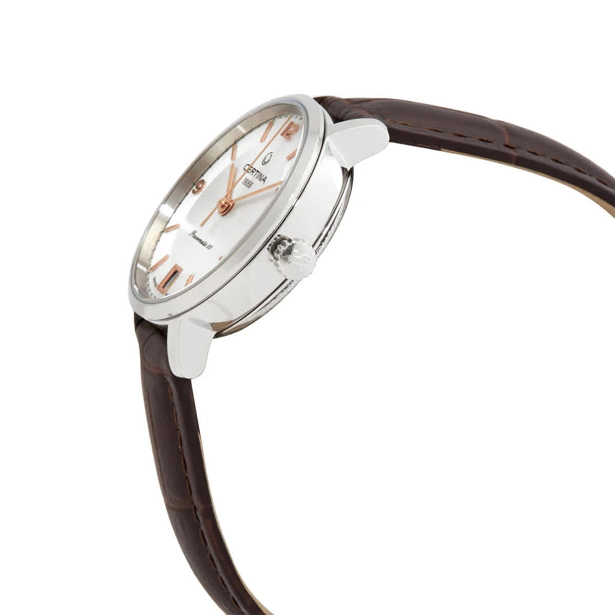 Certina DS Caimano Automatic Silver Dial Ladies Watch C035.207.16.037.01