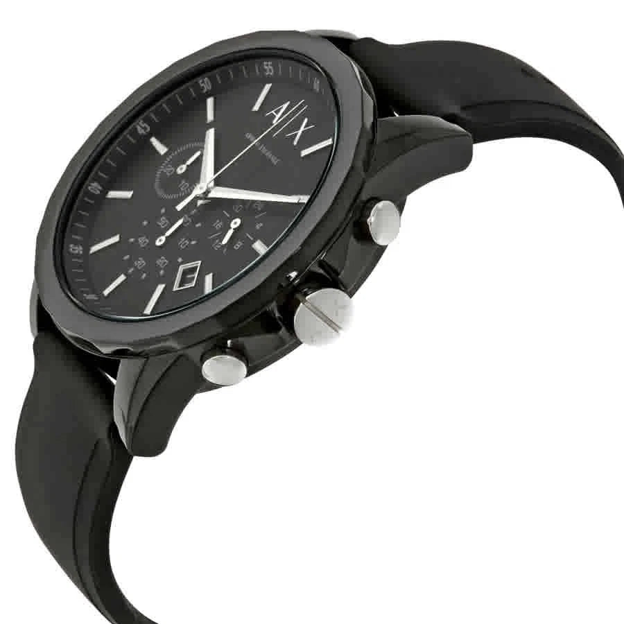 Armani Exchange Active Chronograph Black Rubber Men's Watch AX1326