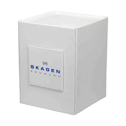 Skagen Melbye Grey Dial Stainless Steel Mesh Men's Watch SKW6078