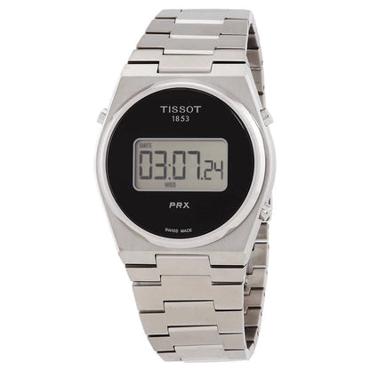 Tissot Black Face Stainless Steel Men's Luxury Watch - T1374631105000