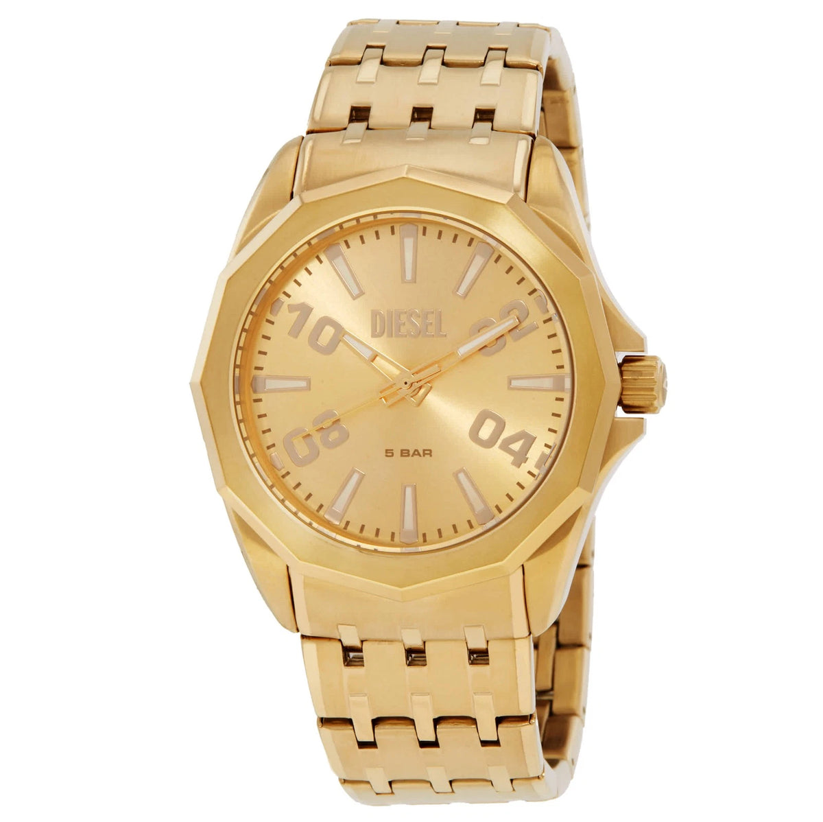 Diesel Stinger Quartz Gold Dial Men's Watch DZ2239