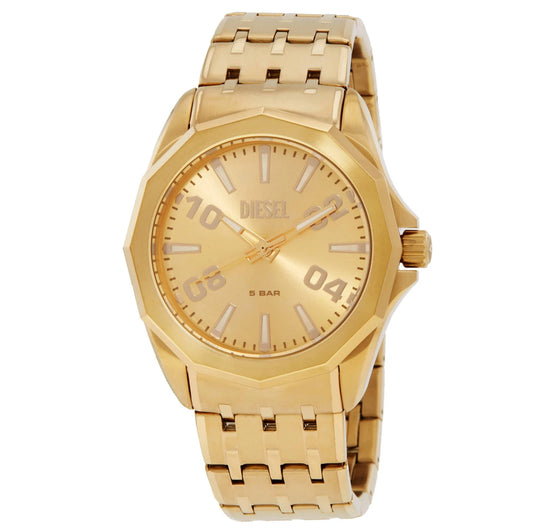 Diesel Stinger Quartz Gold Dial Men's Watch DZ2239