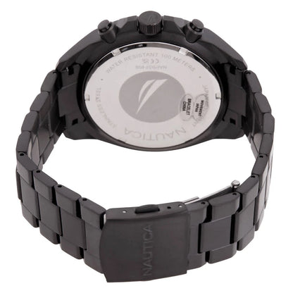 Nautica NCT Blue Sail Chronograph Black Dial Men's Watch NAPBSF408