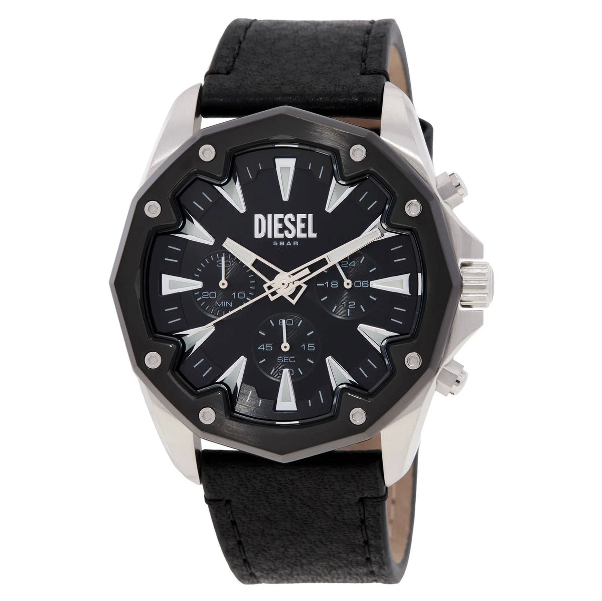 Diesel Stinger Chronograph Black Dial Men's Watch DZ4710