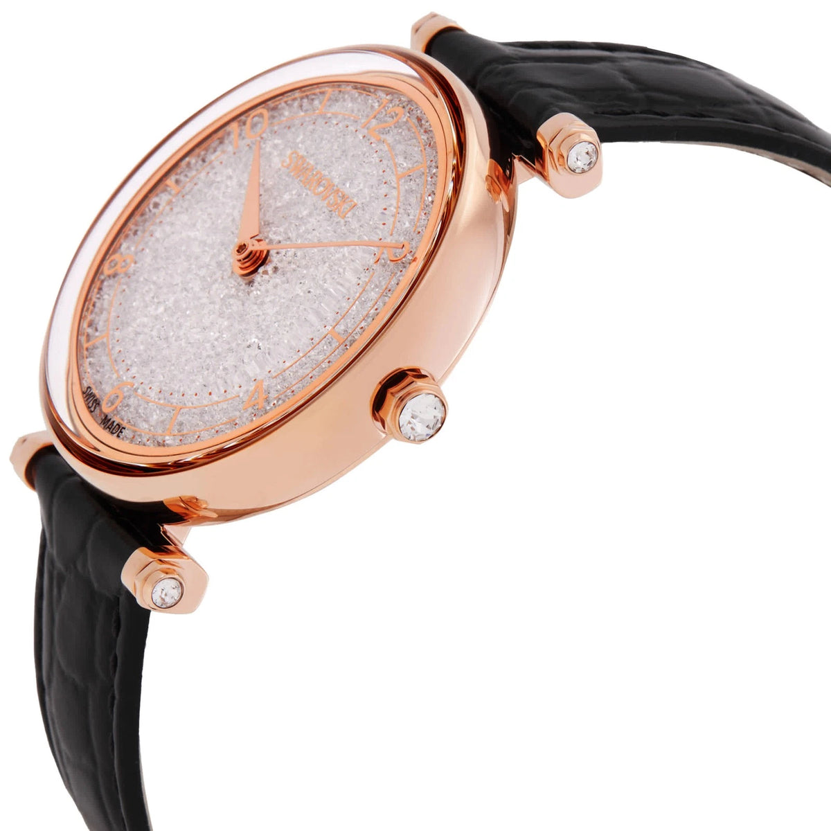 Swarovski Crystalline Quartz White Dial Ladies Watch 5653359