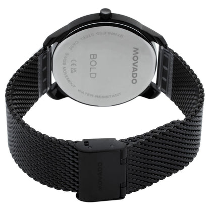 Movado Bold Quartz Black Dial Men's Watch 3601338
