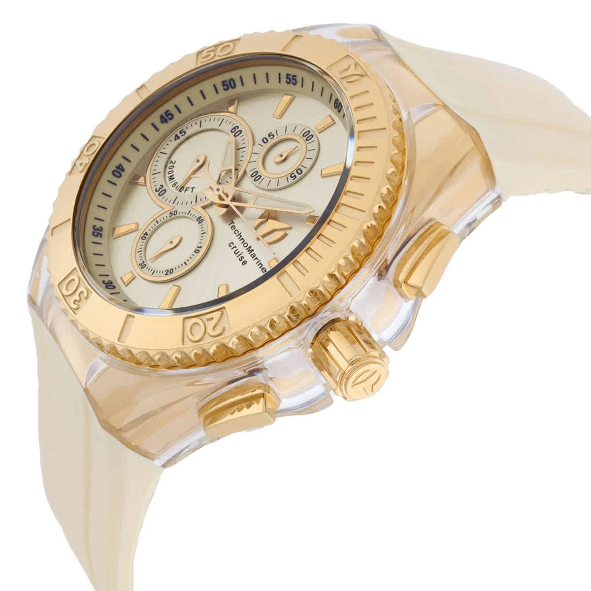TechnoMarine Cruise Star Chronograph 45mm Gold-Tone Men's Watch TM-115216