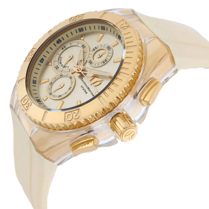 TechnoMarine Cruise Star Chronograph 45mm Gold-Tone Men's Watch TM-115216