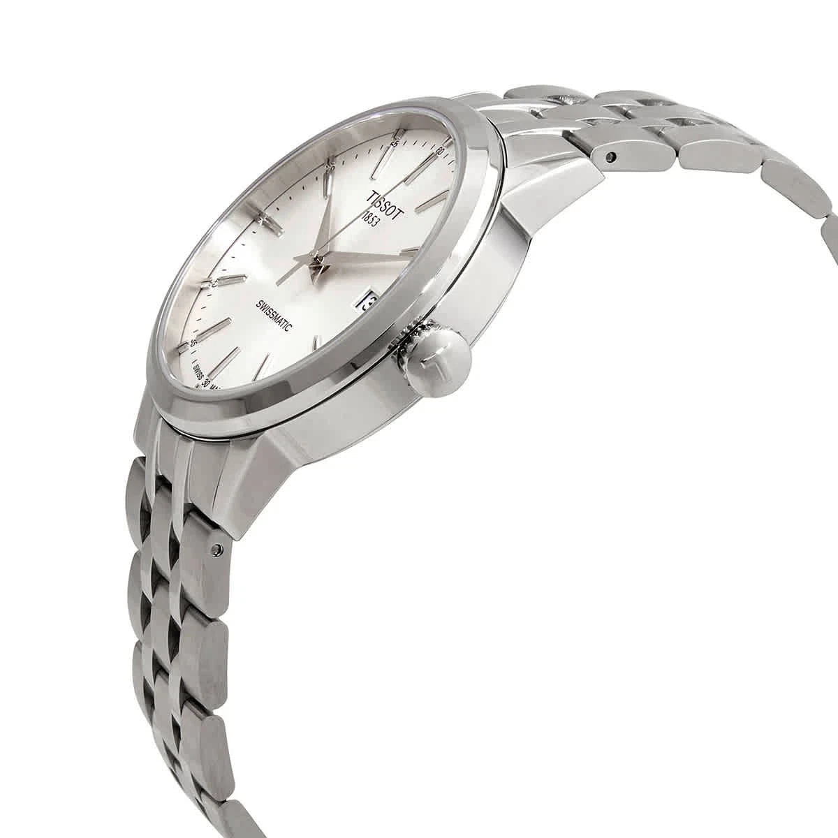 Tissot Silver Face Stainless Steel Men's Luxury Watch (Automatic Edition) - T129.407.11.031.00