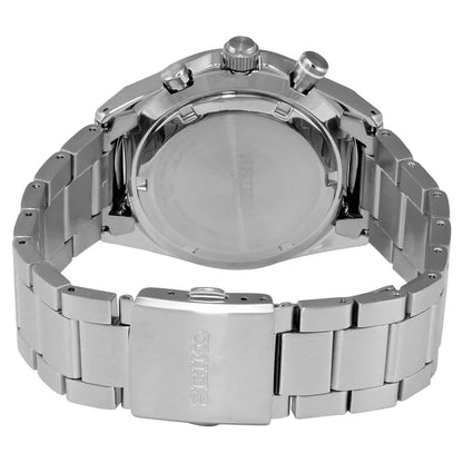 Seiko Green Face Stainless Steel Men's Luxury Watch - SSB405P1
