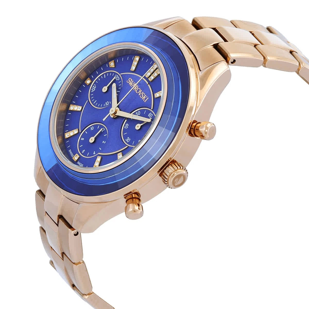 Swarovski Octea Lux Sport Chronograph Blue Dial Unisex Watch 5632481