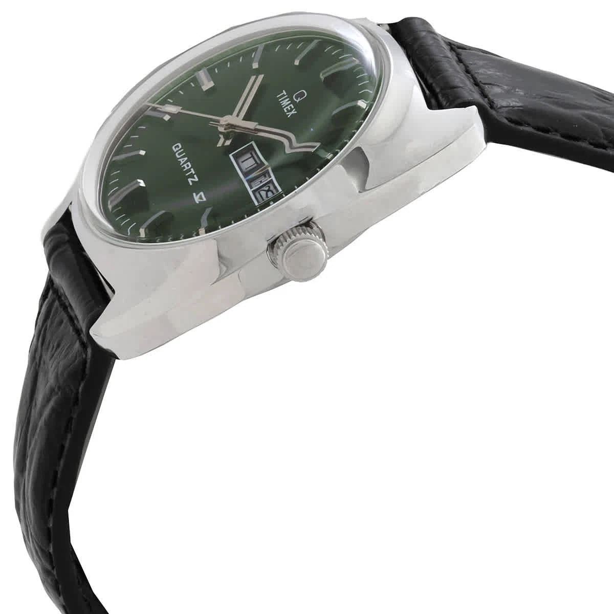 Timex Green Face Stainless Steel Men's Luxury Watch - TW2W44700