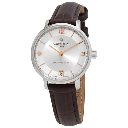 Certina DS Caimano Automatic Silver Dial Ladies Watch C035.207.16.037.01